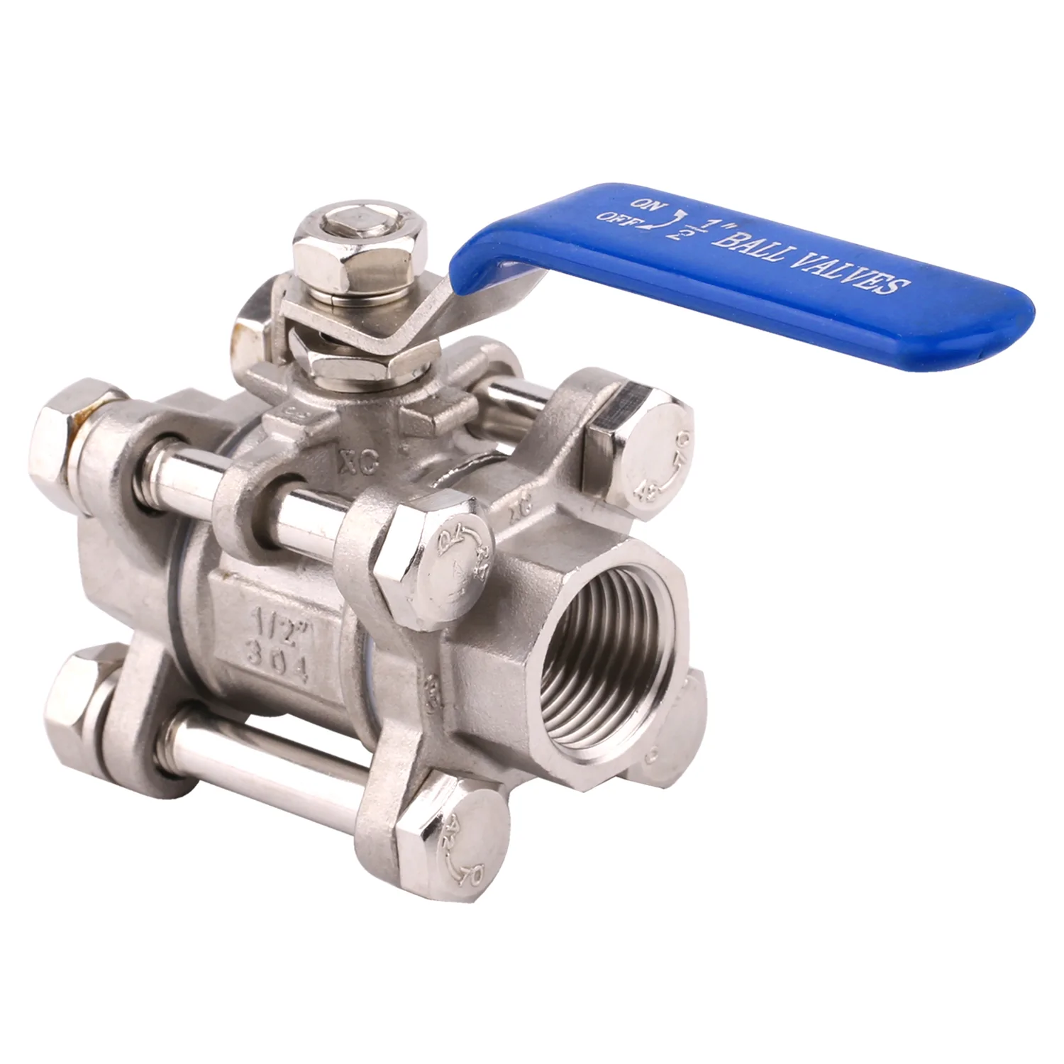 Stainless Steel Ball Valves Great for mycology and steam